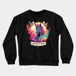 welcome to hell Crewneck Sweatshirt